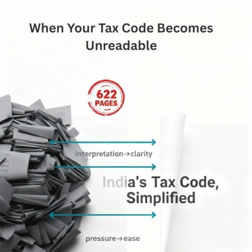 When Your Tax Code Becomes Readable: India’s Big Move to Simplify the Law