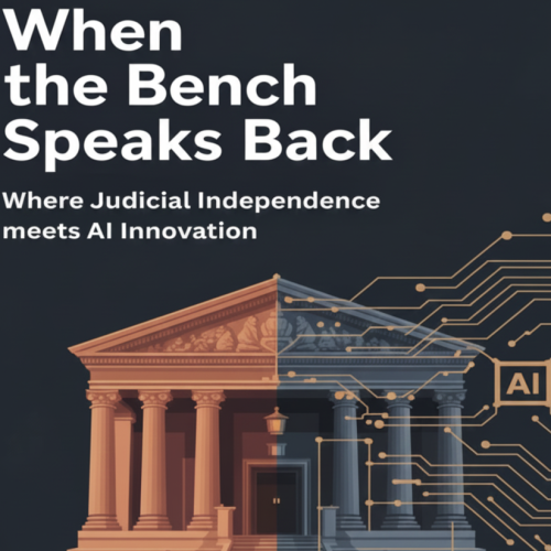 When the Bench Speaks Back