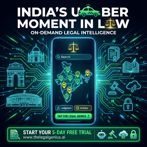 India’s Uber Moment in Law: The Rise of On-Demand Legal Intelligence